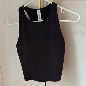 All in Motion high neck tank with built in bra- size small